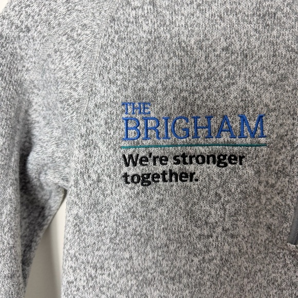 Patagonia Womens Better Sweater Quarter Zip GRAY Size Small O - Picture 4 of 9